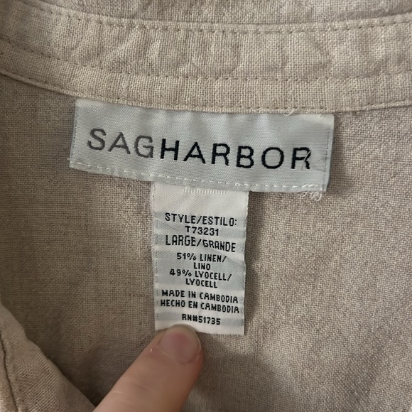 LINEN TOP - Picture 2 of 4